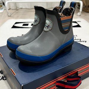 Pendleton National Park Chelsea Rain Boots - Olympic Grey Blue